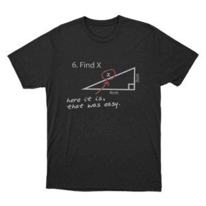 Find X Meme Unisex T Shirt Black