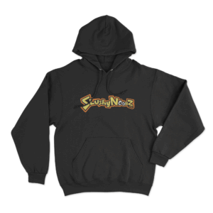 Slushy Noobz Cartoon Unisex Hoodie Black