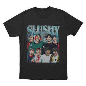 Slushy Noobz Collage Unisex T Shirt Black