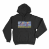 Slushy Noobz Running Abstract Figures Unisex Hoodie Black