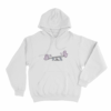 Slushy Noobz Seesaw Duck Cartoon Unisex Hoodie White