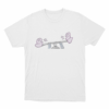 Slushy Noobz Seesaw Duck Cartoon Unisex T Shirt White